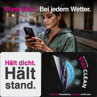 NALIA Blickschutzglas für Samsung Galaxy A57 – Härte 9H & Robust – ANTISPYX (Privacy Full-Cover) – Marke aus Berlin