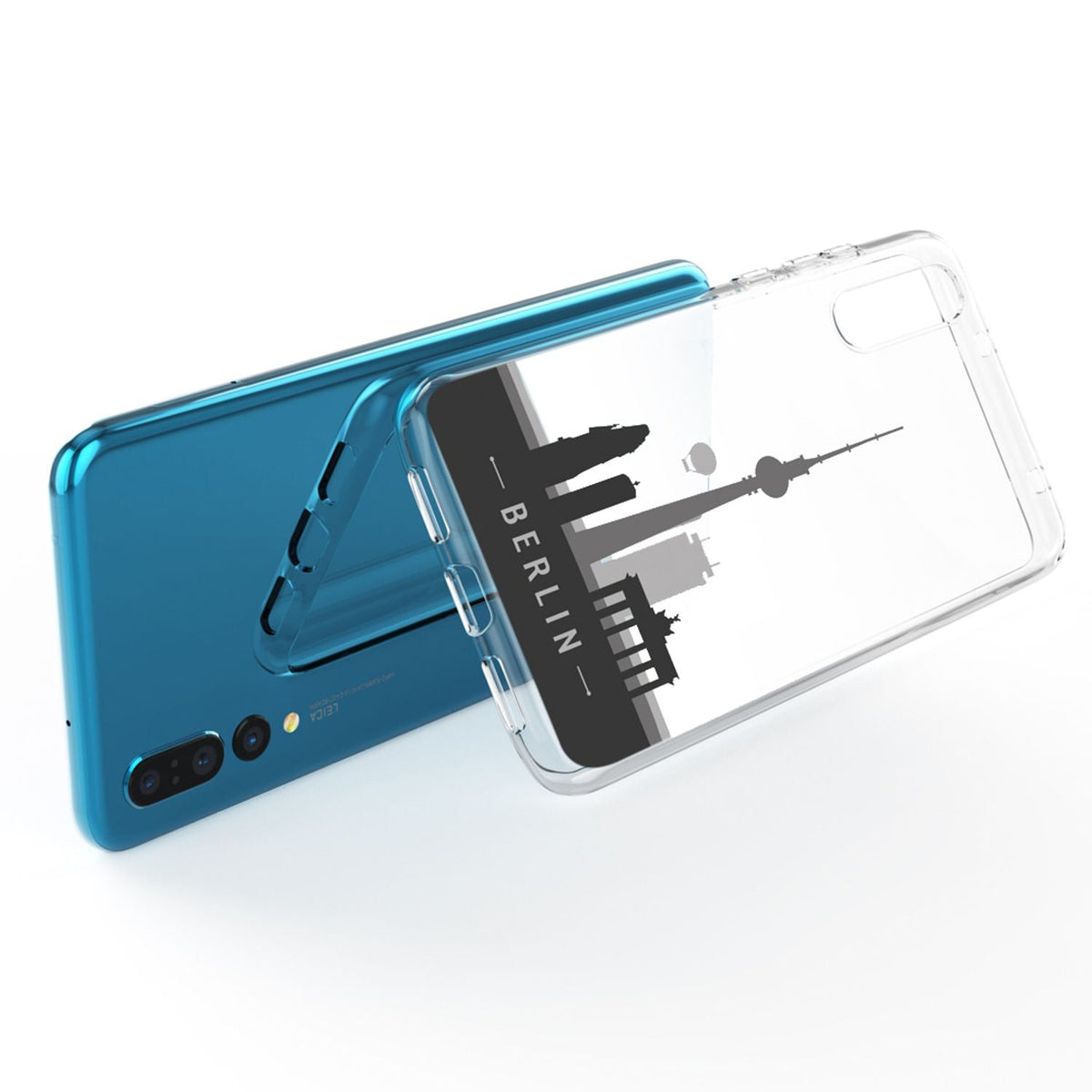 NALIA Handyhülle kompatibel mit Huawei P20 Pro, Slim Silikon Motiv Case Crystal Schutzhülle Dünn Durchsichtig, Etui Handy-Tasche Back-Cover Transparent Bumper