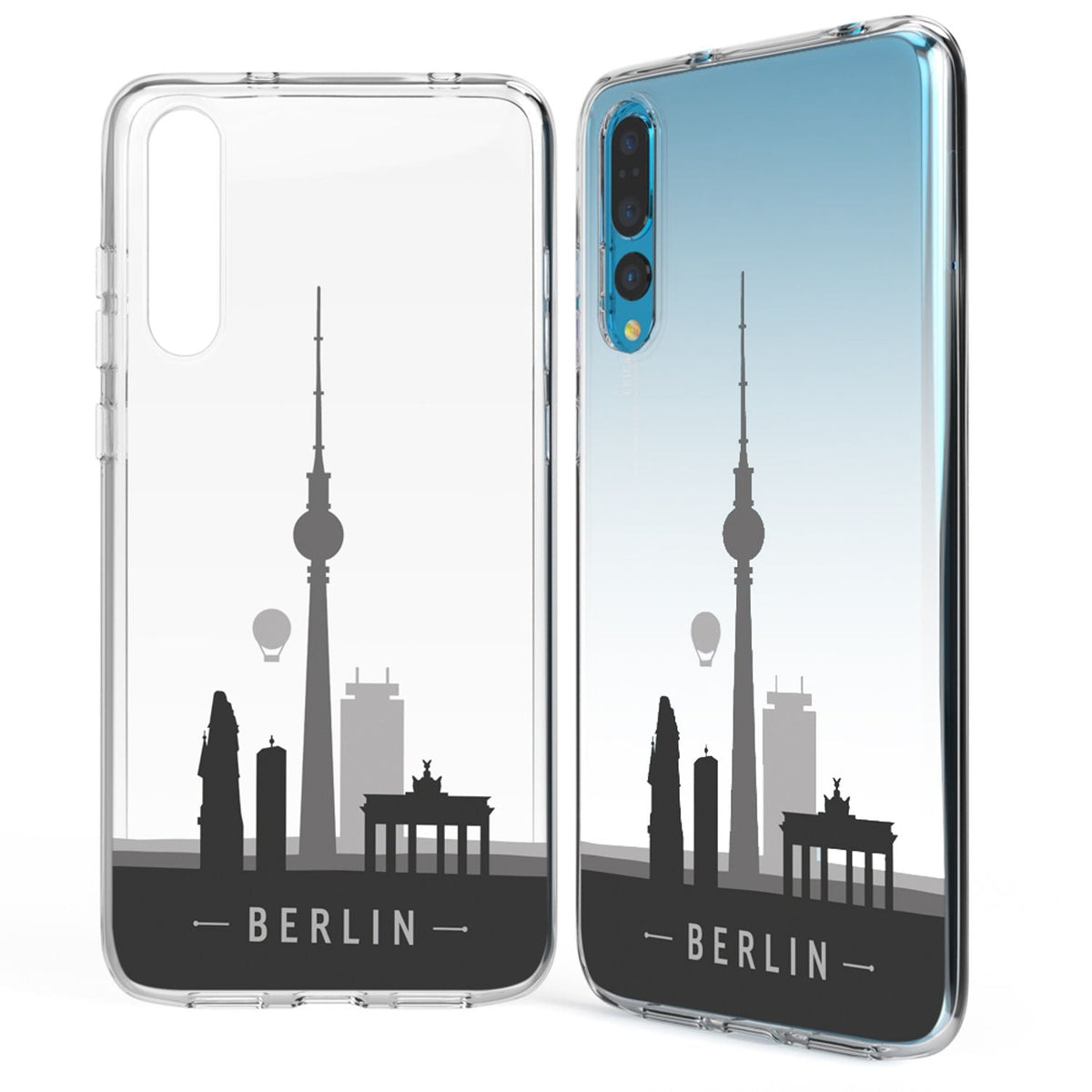 NALIA Handyhülle kompatibel mit Huawei P20 Pro, Slim Silikon Motiv Case Crystal Schutzhülle Dünn Durchsichtig, Etui Handy-Tasche Back-Cover Transparent Bumper