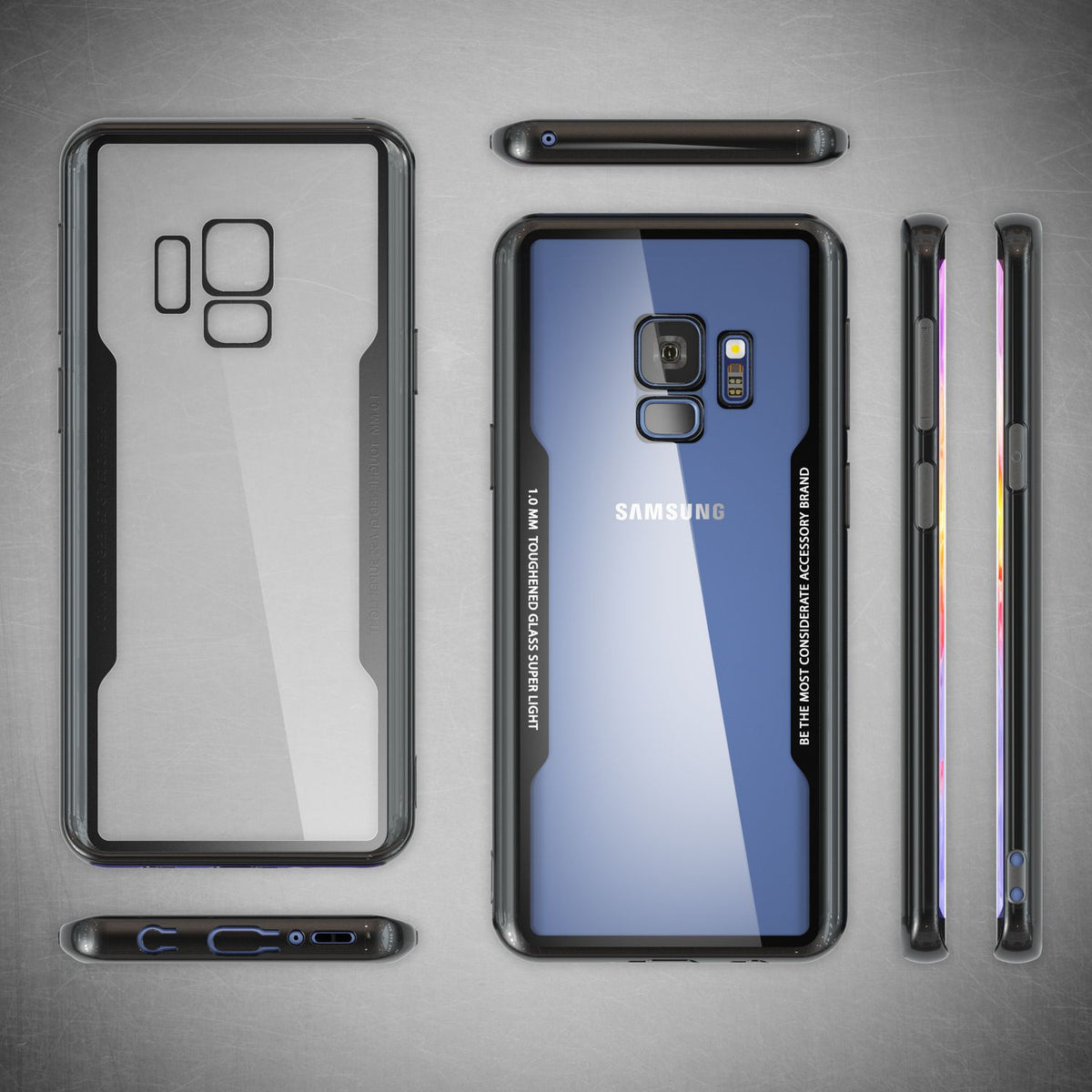 NALIA Hülle kompatibel mit Samsung Galaxy S9, Ultra-Slim Handyhülle Cover Case Etui Phone Handy-Tasche, Backcover Transparent Schutzhülle Hardcase Klar Dünn Skin Smart-Phone Bumper