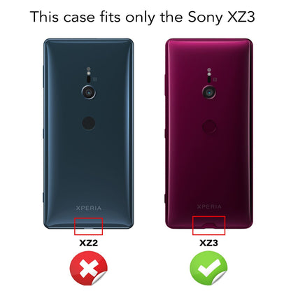 NALIA Transparente Silikonhülle für Sony Xperia XZ3 – Anti-Gelb & Rutschfest – GLAZE (Handyhülle Kristallklar, Schlank & Stoßfest) – Marke aus Berlin
