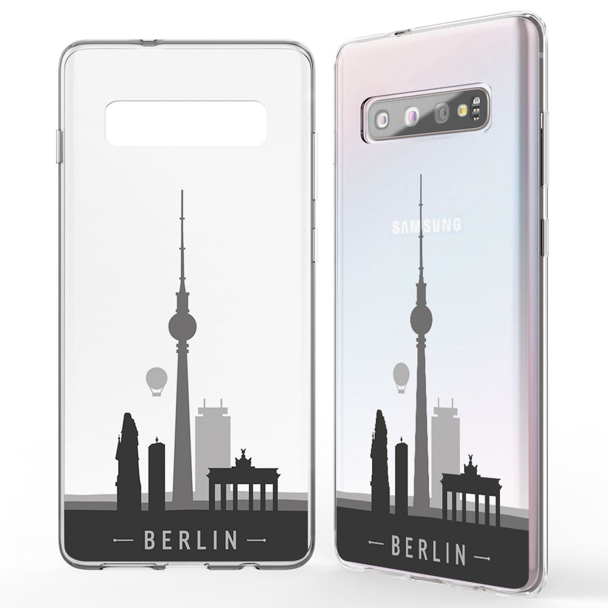 NALIA Hülle kompatibel mit Samsung Galaxy S10, Motiv Handyhülle Slim Silikon Case Cover Schutzhülle Dünn Durchsichtig, Etui Handy-Tasche Backcover Transparent Bumper Skin