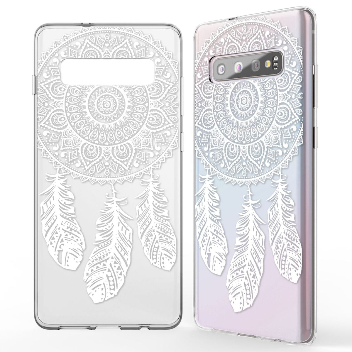 NALIA Hülle kompatibel mit Samsung Galaxy S10, Motiv Handyhülle Slim Silikon Case Cover Schutzhülle Dünn Durchsichtig, Etui Handy-Tasche Backcover Transparent Bumper Skin