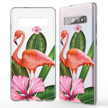 NALIA Hülle kompatibel mit Samsung Galaxy S10, Motiv Handyhülle Slim Silikon Case Cover Schutzhülle Dünn Durchsichtig, Etui Handy-Tasche Backcover Transparent Bumper Skin