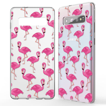 NALIA Hülle kompatibel mit Samsung Galaxy S10, Motiv Handyhülle Slim Silikon Case Cover Schutzhülle Dünn Durchsichtig, Etui Handy-Tasche Backcover Transparent Bumper Skin