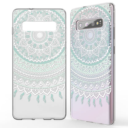 NALIA Hülle kompatibel mit Samsung Galaxy S10, Motiv Handyhülle Slim Silikon Case Cover Schutzhülle Dünn Durchsichtig, Etui Handy-Tasche Backcover Transparent Bumper Skin