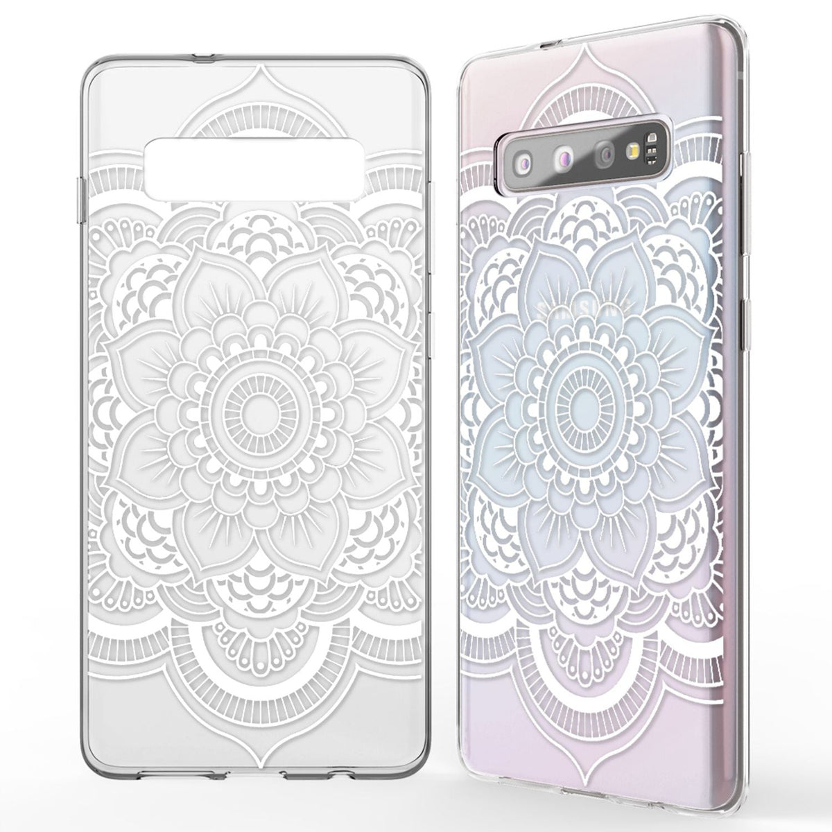 NALIA Hülle kompatibel mit Samsung Galaxy S10, Motiv Handyhülle Slim Silikon Case Cover Schutzhülle Dünn Durchsichtig, Etui Handy-Tasche Backcover Transparent Bumper Skin