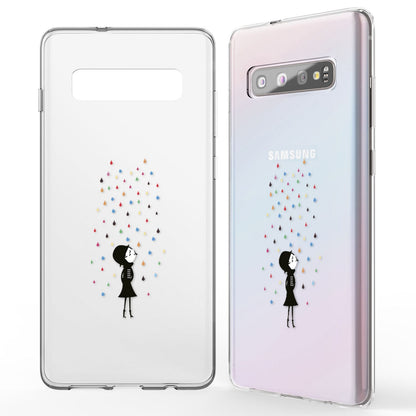 NALIA Hülle kompatibel mit Samsung Galaxy S10, Motiv Handyhülle Slim Silikon Case Cover Schutzhülle Dünn Durchsichtig, Etui Handy-Tasche Backcover Transparent Bumper Skin