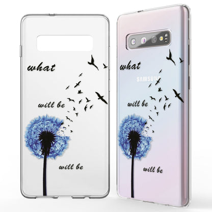 NALIA Hülle kompatibel mit Samsung Galaxy S10, Motiv Handyhülle Slim Silikon Case Cover Schutzhülle Dünn Durchsichtig, Etui Handy-Tasche Backcover Transparent Bumper Skin