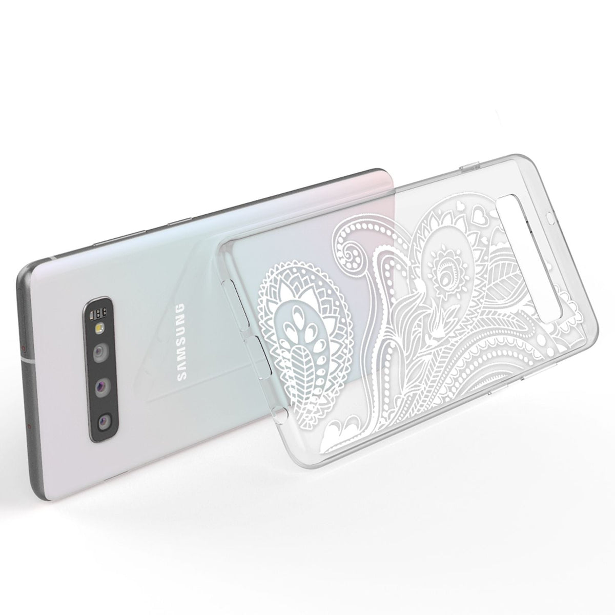 NALIA Hülle kompatibel mit Samsung Galaxy S10, Motiv Handyhülle Slim Silikon Case Cover Schutzhülle Dünn Durchsichtig, Etui Handy-Tasche Backcover Transparent Bumper Skin