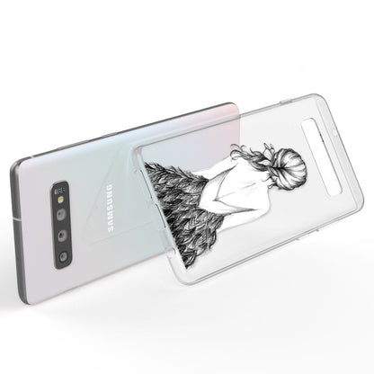 NALIA Hülle kompatibel mit Samsung Galaxy S10, Motiv Handyhülle Slim Silikon Case Cover Schutzhülle Dünn Durchsichtig, Etui Handy-Tasche Backcover Transparent Bumper Skin