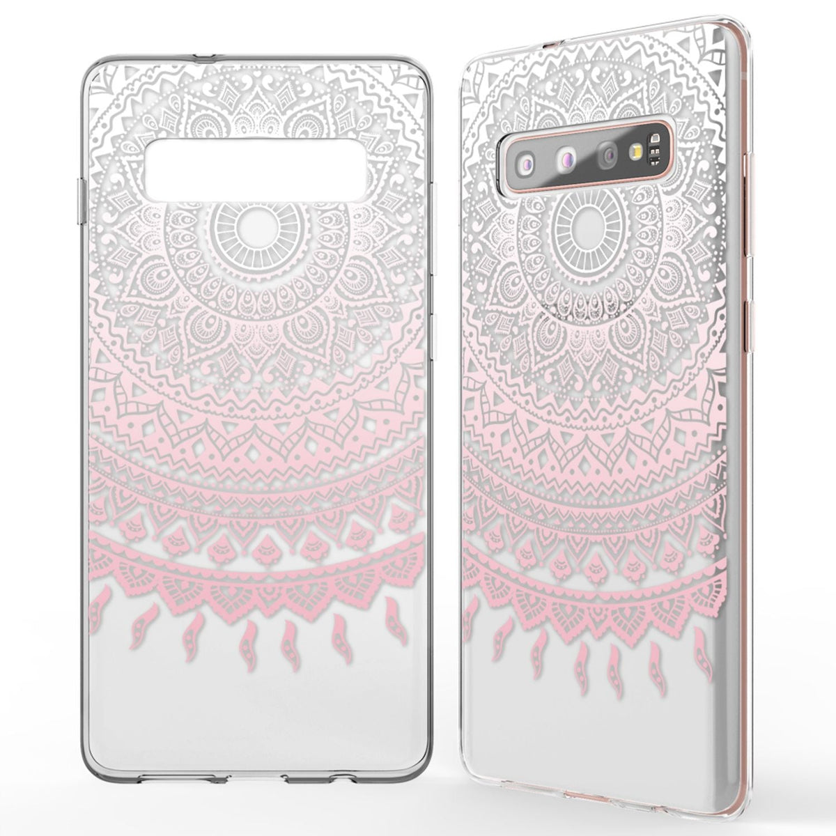 NALIA Hülle kompatibel mit Samsung Galaxy S10 Plus, Motiv Handyhülle Slim Silikon Case Cover Schutzhülle Dünn Durchsichtig, Etui Handy-Tasche Backcover Transparent Bumper
