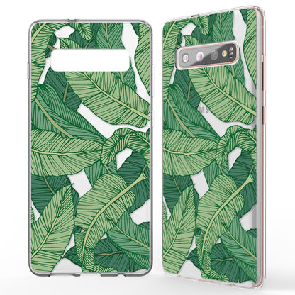 NALIA Handyhülle kompatibel mit Samsung Galaxy S10 Plus, Ultra-Slim Silikon Hülle Motiv Case Cover Crystal Schutzhülle, Durchsichtig Etui Handy-Tasche Backcover Transparent Bumper