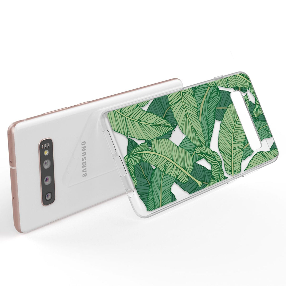 NALIA Handyhülle kompatibel mit Samsung Galaxy S10 Plus, Ultra-Slim Silikon Hülle Motiv Case Cover Crystal Schutzhülle, Durchsichtig Etui Handy-Tasche Backcover Transparent Bumper