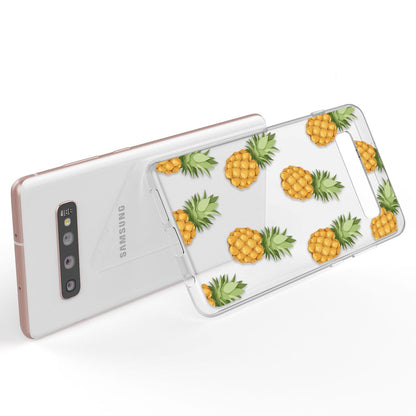 NALIA Handyhülle kompatibel mit Samsung Galaxy S10 Plus, Ultra-Slim Silikon Hülle Motiv Case Cover Crystal Schutzhülle, Durchsichtig Etui Handy-Tasche Backcover Transparent Bumper