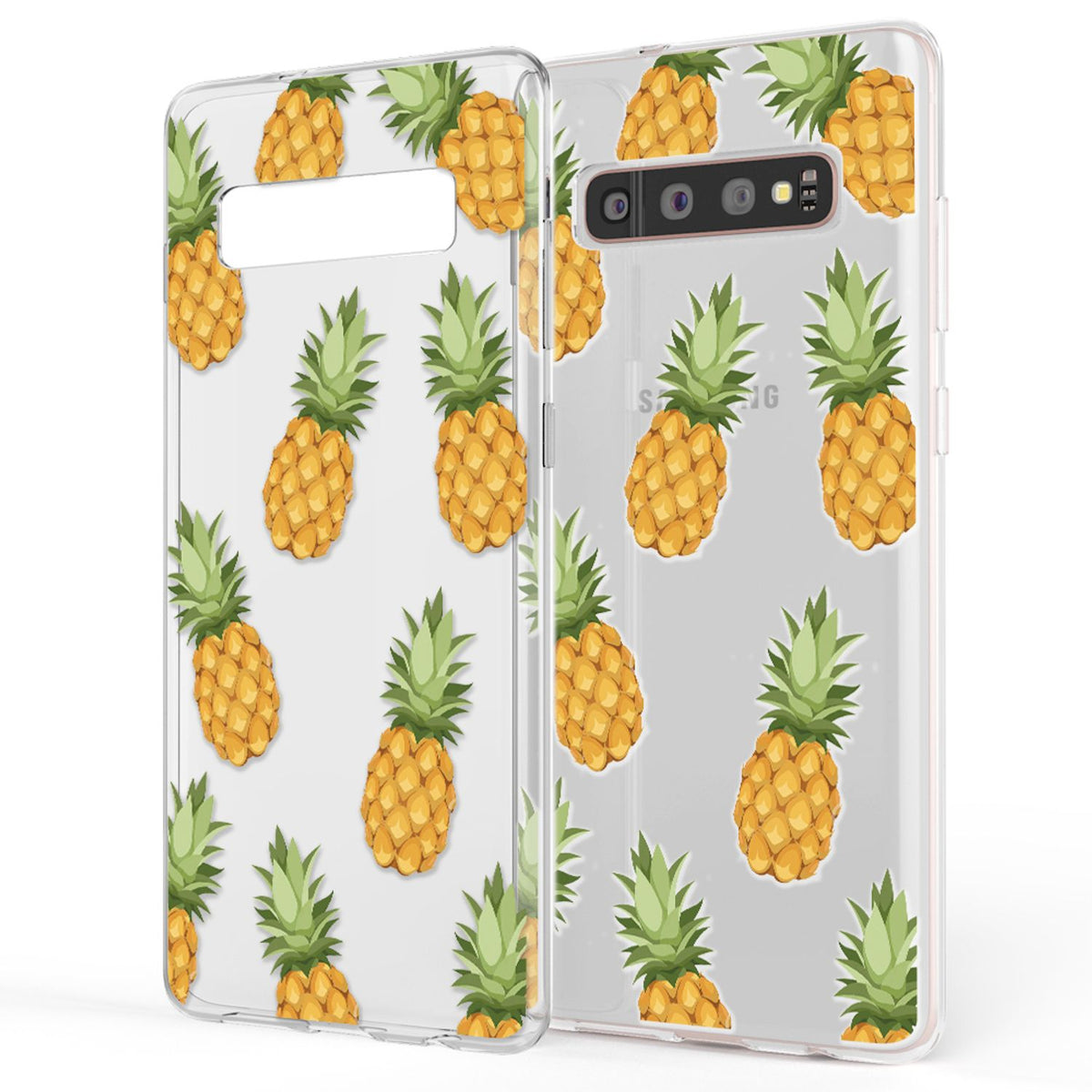 NALIA Handyhülle kompatibel mit Samsung Galaxy S10 Plus, Ultra-Slim Silikon Hülle Motiv Case Cover Crystal Schutzhülle, Durchsichtig Etui Handy-Tasche Backcover Transparent Bumper