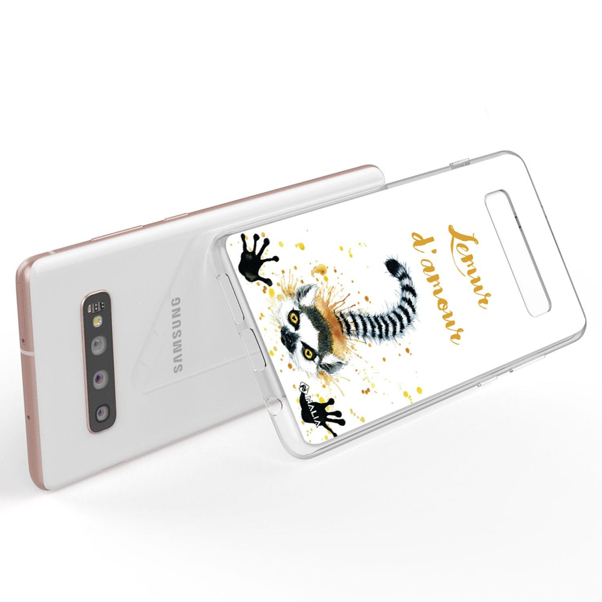 NALIA Handyhülle kompatibel mit Samsung Galaxy S10 Plus, Slim Silikon Hülle Motiv Case Cover Crystal Schutzhülle Durchsichtig Etui Handy-Tasche Backcover Transparent Bumper