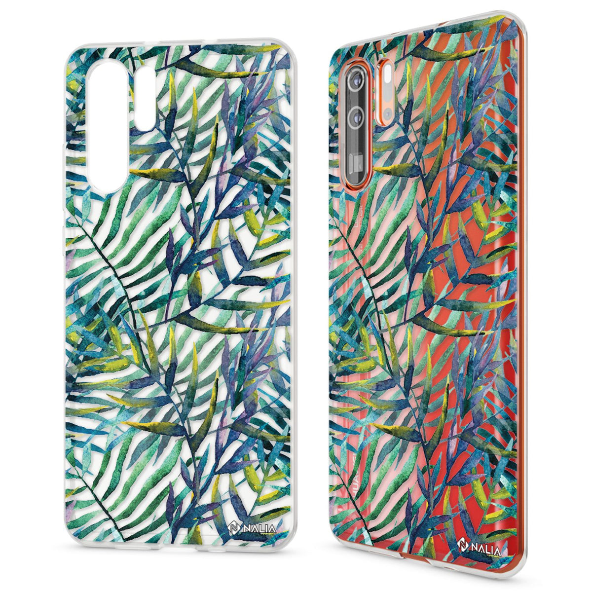 NALIA Hülle kompatibel mit Huawei P30 Pro, Motiv Handyhülle Ultra-Slim Silikon Case Crystal Cover Schutzhülle Durchsichtig, Dünne Handy-Tasche Backcover Transparent Bumper