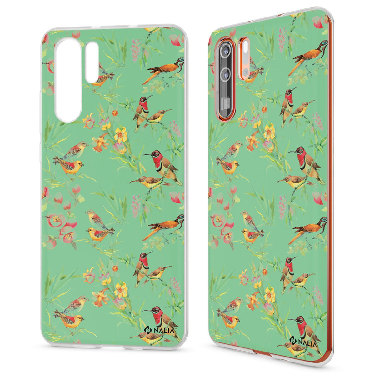 NALIA Hülle kompatibel mit Huawei P30 Pro, Motiv Handyhülle Ultra-Slim Silikon Case Crystal Cover Schutzhülle Durchsichtig, Dünne Handy-Tasche Backcover Transparent Bumper