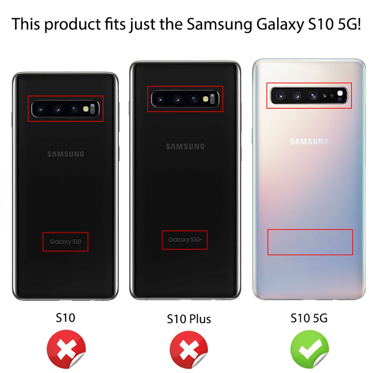 NALIA Transparente Silikonhülle für Samsung Galaxy S10 5G – Anti-Gelb & Rutschfest – GLAZE (Handyhülle Kristallklar, Schlank & Stoßfest) – Marke aus Berlin
