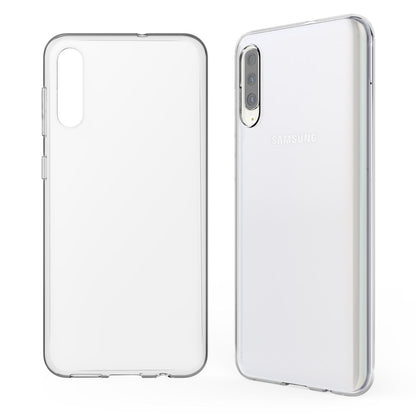 NALIA Transparente Silikonhülle für Samsung Galaxy A50 – Anti-Gelb & Rutschfest – GLAZE (Handyhülle Kristallklar, Schlank & Stoßfest) – Marke aus Berlin