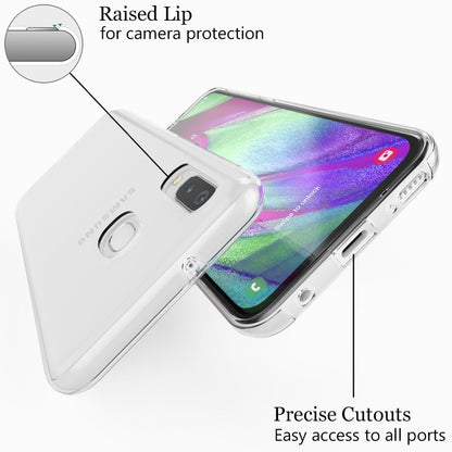 NALIA 360° Hülle für Samsung Galaxy A40 – Vorne & Hinten Schutz – 360GUARD (Full-Body Case) – Marke aus Berlin