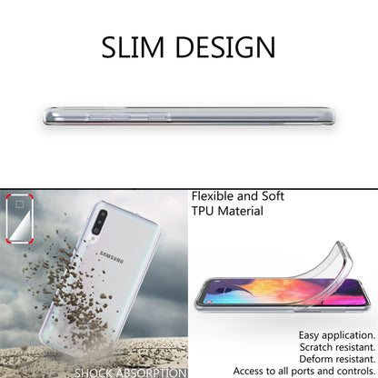 NALIA 360° Hülle für Samsung Galaxy A50 – Vorne & Hinten Schutz – 360GUARD (Full-Body Case) – Marke aus Berlin