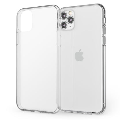 NALIA Transparente Silikonhülle für iPhone 11 Pro – Anti-Gelb & Rutschfest – GLAZE (Handyhülle Kristallklar, Schlank & Stoßfest) – Marke aus Berlin