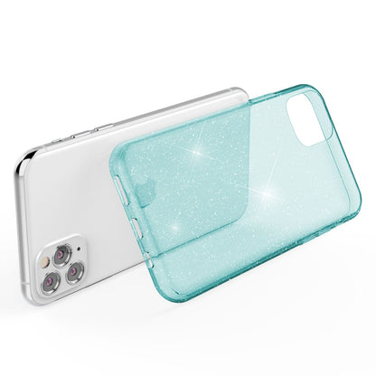 NALIA Glitzerhülle für iPhone 11 Pro Max – Funkelndes Silikon Case – DAZZLIN (Transparent & Stoßfest) – Marke aus Berlin