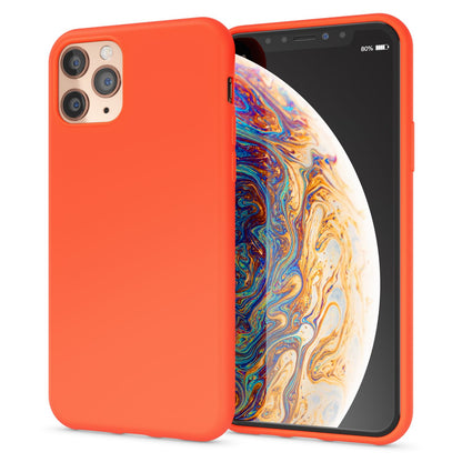 NALIA Neon Silikonhülle für iPhone 11 Pro – Soft-Touch & Signal-Neon – NEONSHOCK (Matte Schutzhülle) – Marke aus Berlin
