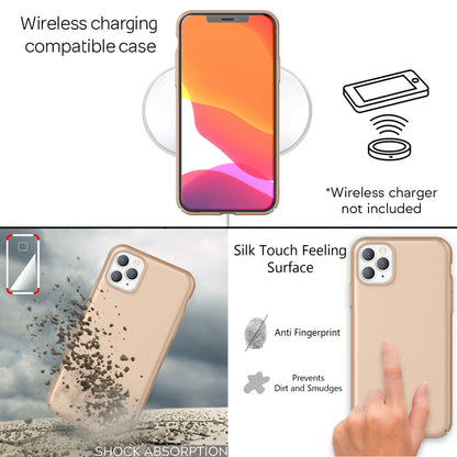 NALIA Hardcase kompatibel mit iPhone 11 Pro, Dünne Schutzhülle Handy-Tasche Hart Cover Matt, Leichte Handyhülle Phone Case Backcover Kunststoff Hülle Bumper Schutz Etui Schale Skin