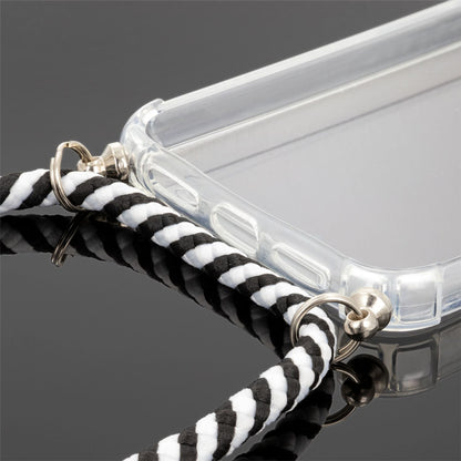NALIA Handykette für iPhone 11 – Transparentes Hybrid-Case & Band – HANGIT (Anti-Gelb Rückseite & Verstellbar) – Marke aus Berlin