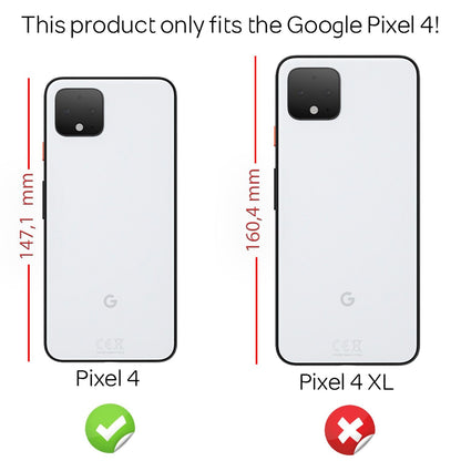 NALIA Panzerhülle für Google Pixel 4 – Ring-Ständer 360° & Magnet-Halterung Kompatibel – RINGDEFEND (Stoßfestes Outdoor Case) – Marke aus Berlin