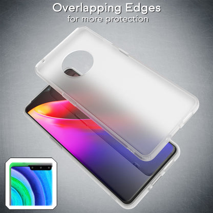 NALIA Silikonhülle kompatibel mit Huawei Mate 30 Pro Hülle, Dünne Durchsichtige Handyhülle Ultra-Slim Phone Case Cover, Weiche TPU Gummi Schutzhülle Silikon Handy-Tasche Soft Bumper