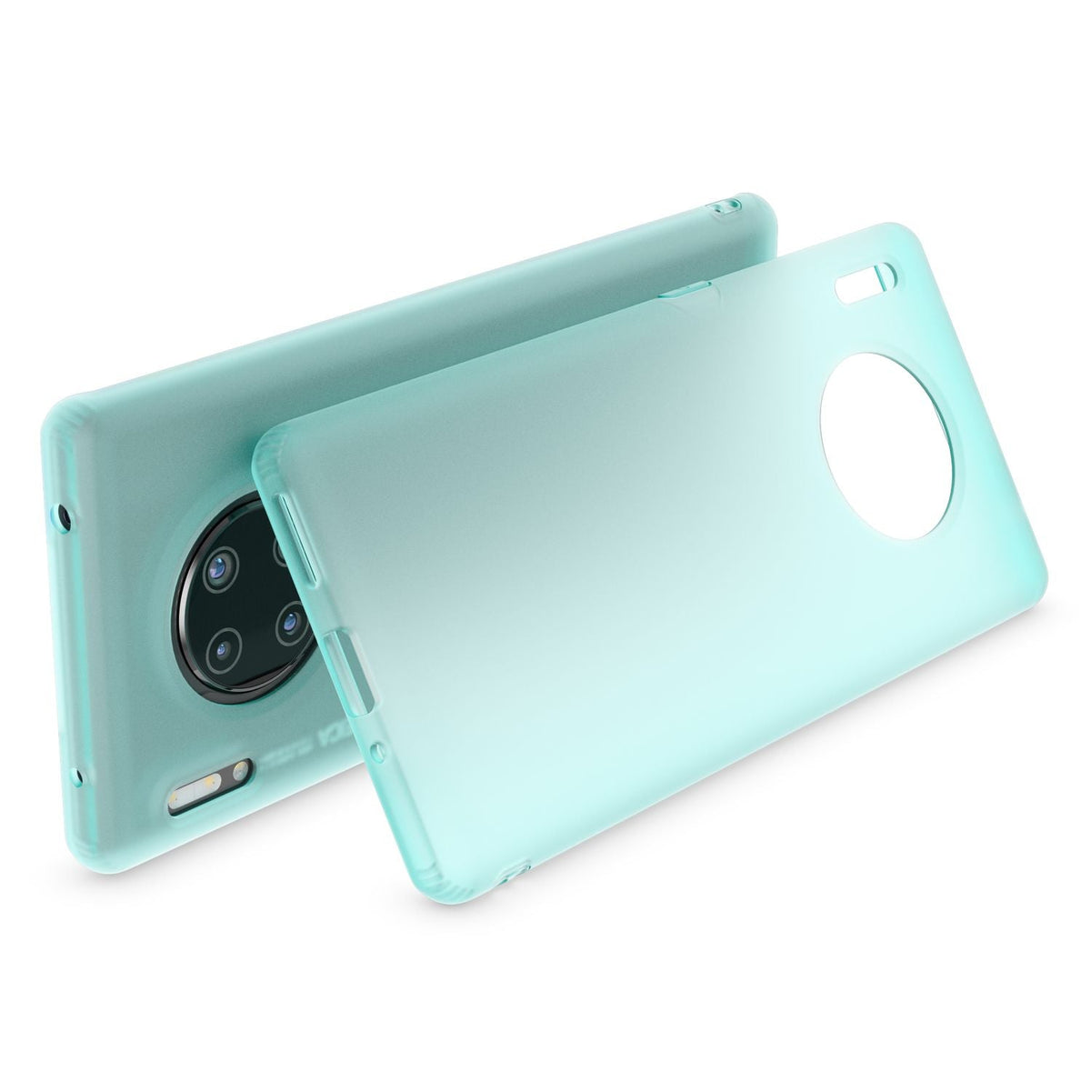 NALIA Silikonhülle kompatibel mit Huawei Mate 30 Pro Hülle, Dünne Durchsichtige Handyhülle Ultra-Slim Phone Case Cover, Weiche TPU Gummi Schutzhülle Silikon Handy-Tasche Soft Bumper