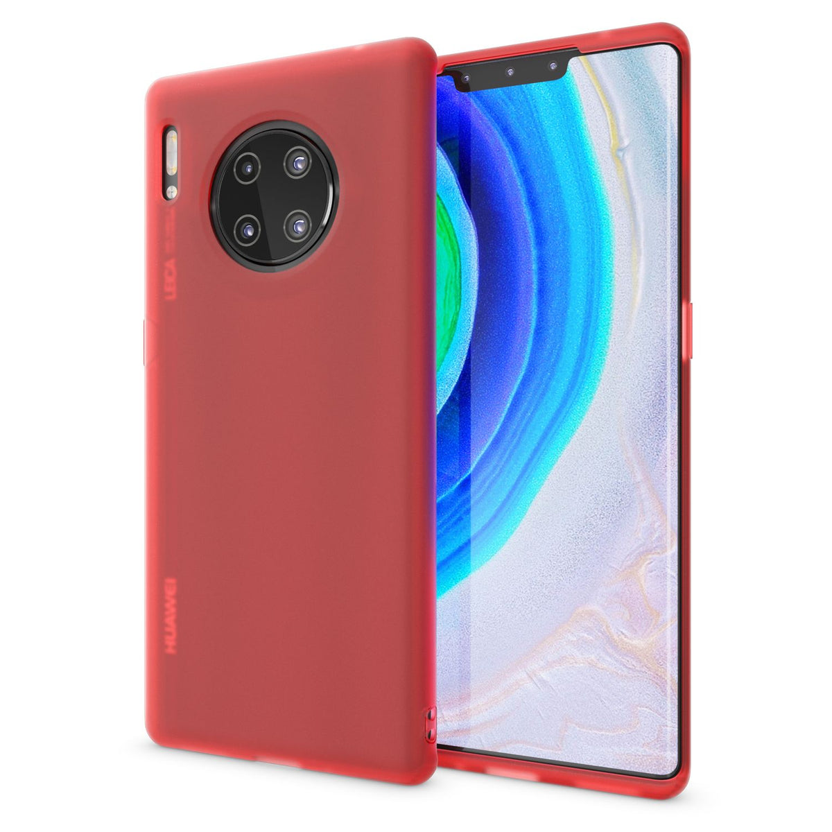 NALIA Silikonhülle kompatibel mit Huawei Mate 30 Pro Hülle, Dünne Durchsichtige Handyhülle Ultra-Slim Phone Case Cover, Weiche TPU Gummi Schutzhülle Silikon Handy-Tasche Soft Bumper