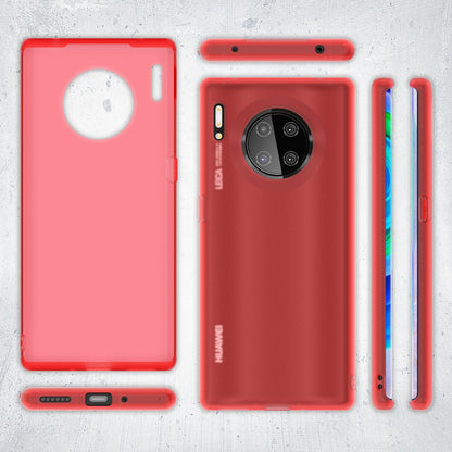 NALIA Silikonhülle kompatibel mit Huawei Mate 30 Pro Hülle, Dünne Durchsichtige Handyhülle Ultra-Slim Phone Case Cover, Weiche TPU Gummi Schutzhülle Silikon Handy-Tasche Soft Bumper