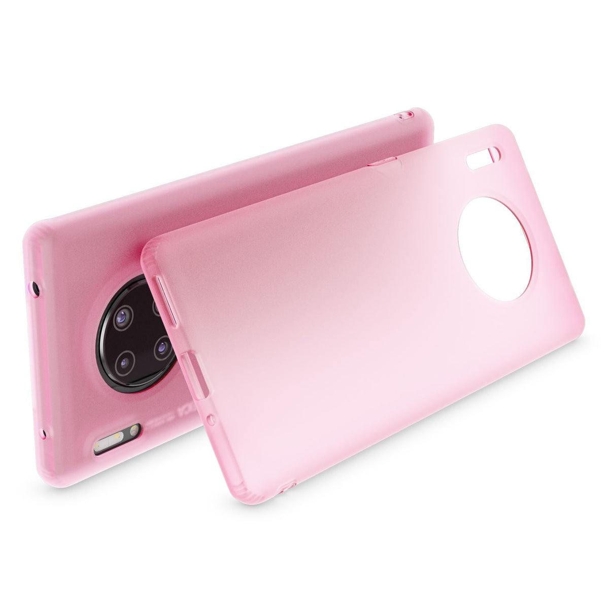 NALIA Silikonhülle kompatibel mit Huawei Mate 30 Pro Hülle, Dünne Durchsichtige Handyhülle Ultra-Slim Phone Case Cover, Weiche TPU Gummi Schutzhülle Silikon Handy-Tasche Soft Bumper