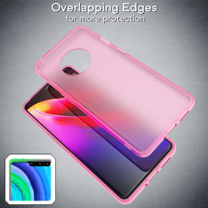 NALIA Silikonhülle kompatibel mit Huawei Mate 30 Pro Hülle, Dünne Durchsichtige Handyhülle Ultra-Slim Phone Case Cover, Weiche TPU Gummi Schutzhülle Silikon Handy-Tasche Soft Bumper