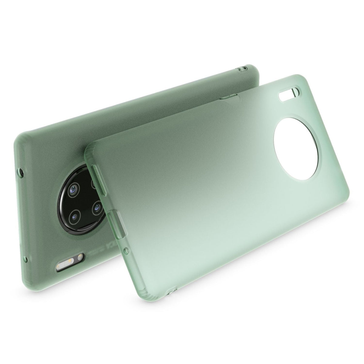 NALIA Silikonhülle kompatibel mit Huawei Mate 30 Pro Hülle, Dünne Durchsichtige Handyhülle Ultra-Slim Phone Case Cover, Weiche TPU Gummi Schutzhülle Silikon Handy-Tasche Soft Bumper