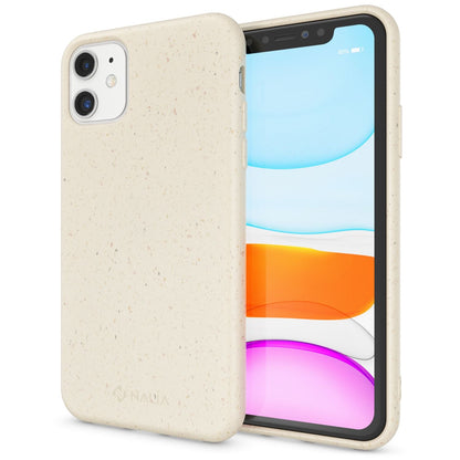 NALIA Bio Hülle kompatibel mit iPhone 11 Handyhülle, Nachhaltiges & Biologisch abbaubares Case Fair Eco Cover, Dünne Ökologische Schutzhülle, Weicher Veganer Premium Phone Bumper