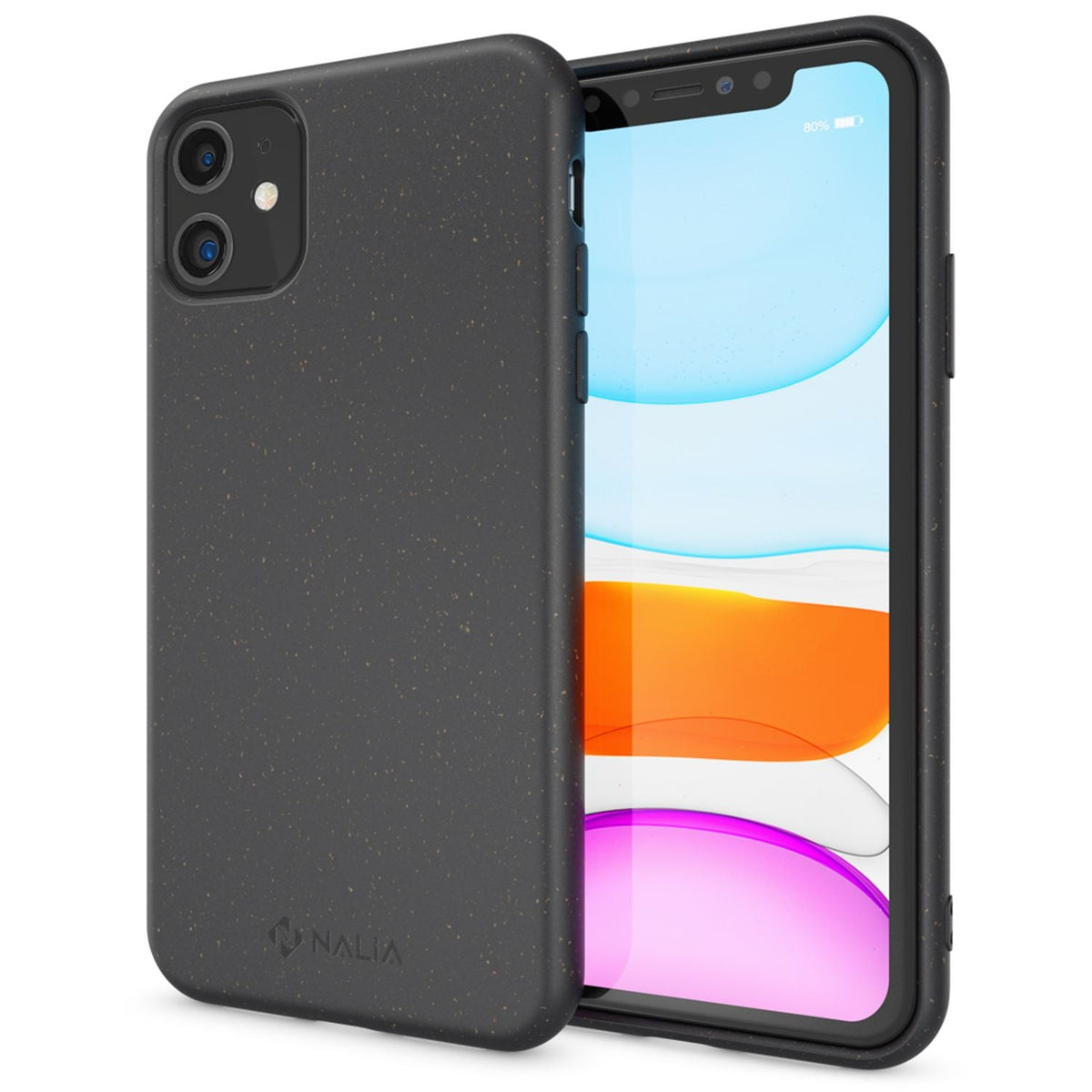 NALIA Bio Hülle kompatibel mit iPhone 11 Handyhülle, Nachhaltiges & Biologisch abbaubares Case Fair Eco Cover, Dünne Ökologische Schutzhülle, Weicher Veganer Premium Phone Bumper