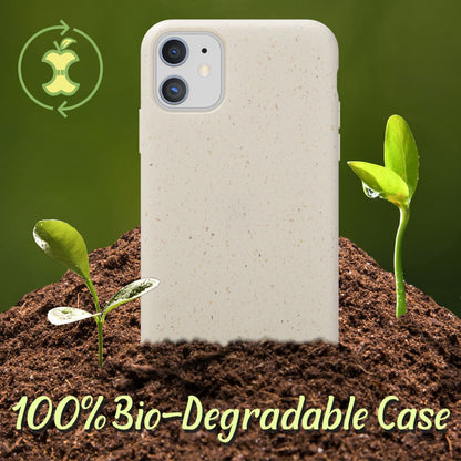 NALIA Bio Hülle kompatibel mit iPhone 11 Handyhülle, Nachhaltiges & Biologisch abbaubares Case Fair Eco Cover, Dünne Ökologische Schutzhülle, Weicher Veganer Premium Phone Bumper