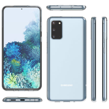 NALIA Transparente Silikonhülle für Samsung Galaxy S20 – Anti-Gelb & Rutschfest – GLAZE (Handyhülle Kristallklar, Schlank & Stoßfest) – Marke aus Berlin