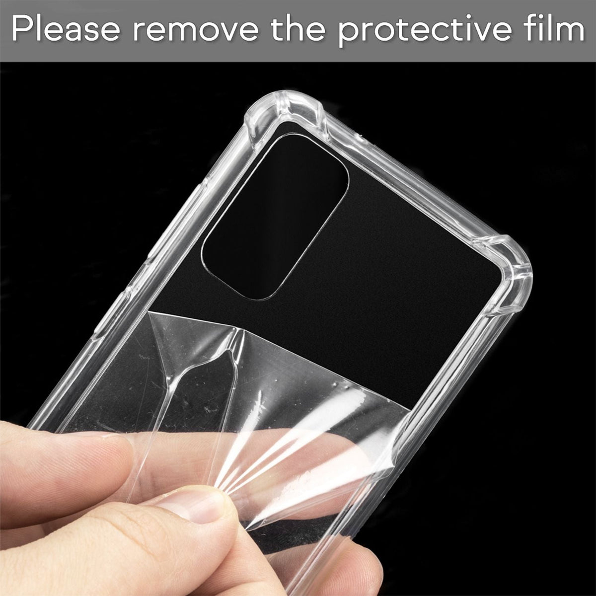 NALIA Handykette für Samsung Galaxy S20 Plus – Transparentes Hybrid-Case & Band – HANGIT (Anti-Gelb Rückseite & Verstellbar) – Marke aus Berlin