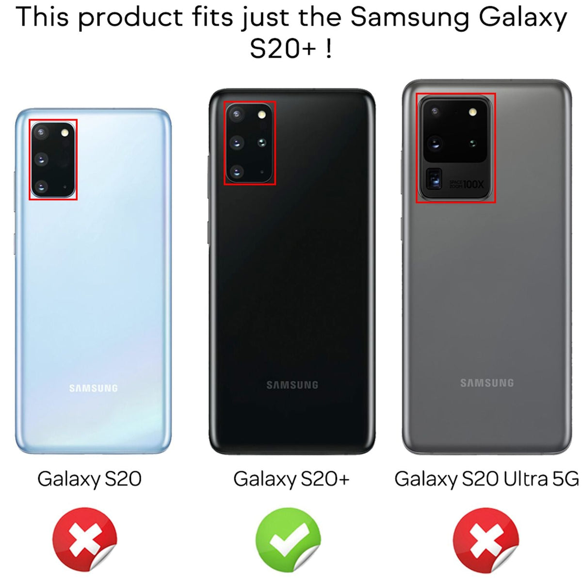NALIA Handykette für Samsung Galaxy S20 Plus – Transparentes Hybrid-Case & Band – HANGIT (Anti-Gelb Rückseite & Verstellbar) – Marke aus Berlin