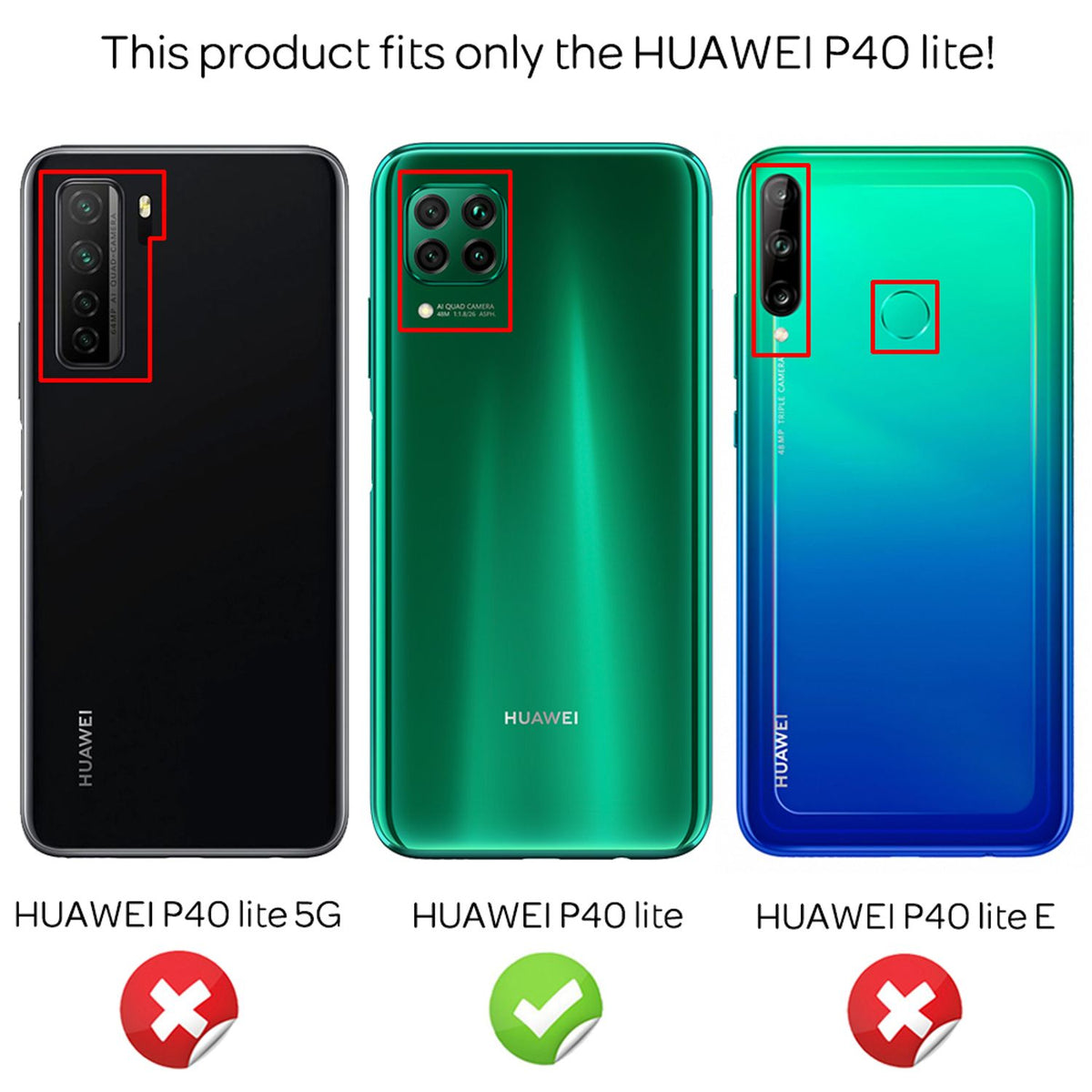 NALIA Glitzerhülle für Huawei P40 Lite – Funkelnder Glitzer-Look & Grip – SHINEPOP (Silikon Case) – Marke aus Berlin