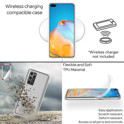 NALIA 360° Hülle für Huawei P40 – Vorne & Hinten Schutz – 360GUARD (Full-Body Case) – Marke aus Berlin