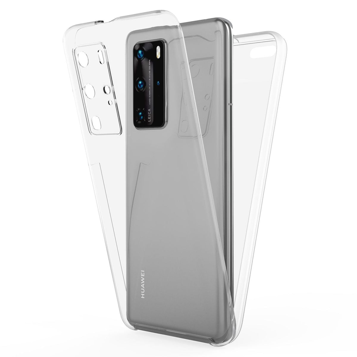 NALIA 360° Hülle für Huawei P40 Pro – Vorne & Hinten Schutz – 360GUARD (Full-Body Case) – Marke aus Berlin