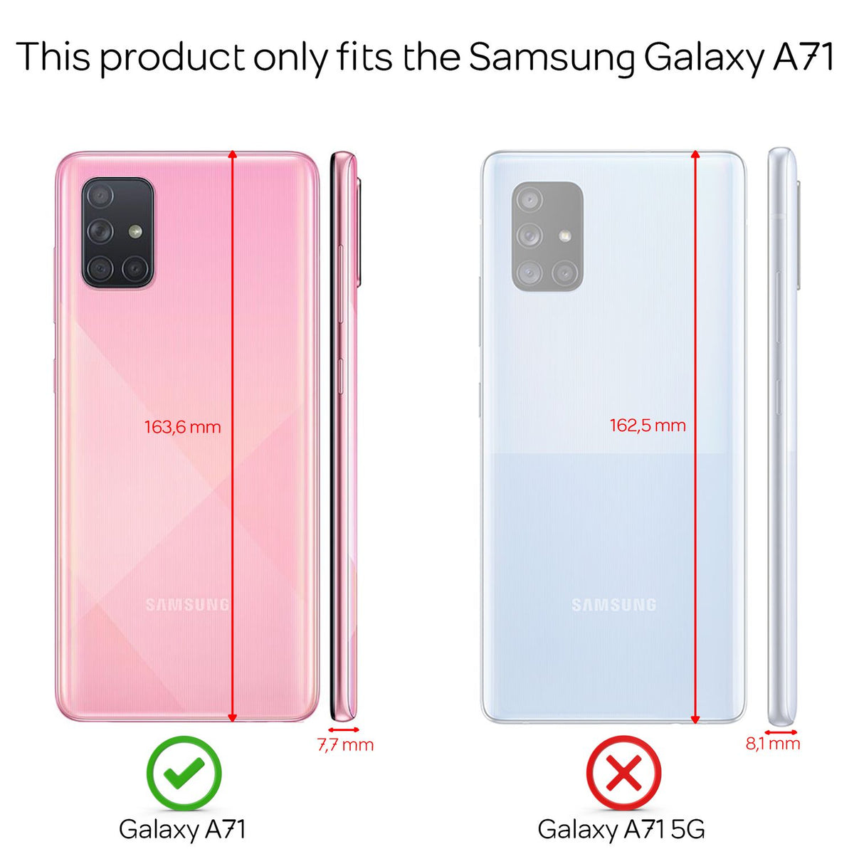 NALIA 360 Grad Case kompatibel mit Samsung Galaxy A71 Hülle, Silikon Full-Body Handyhülle Rundum Cover Dünn, Komplett-Schutz & Displayschutz Phone Bumper Ganzkörper Schutzhülle TPU Etui - Transparent